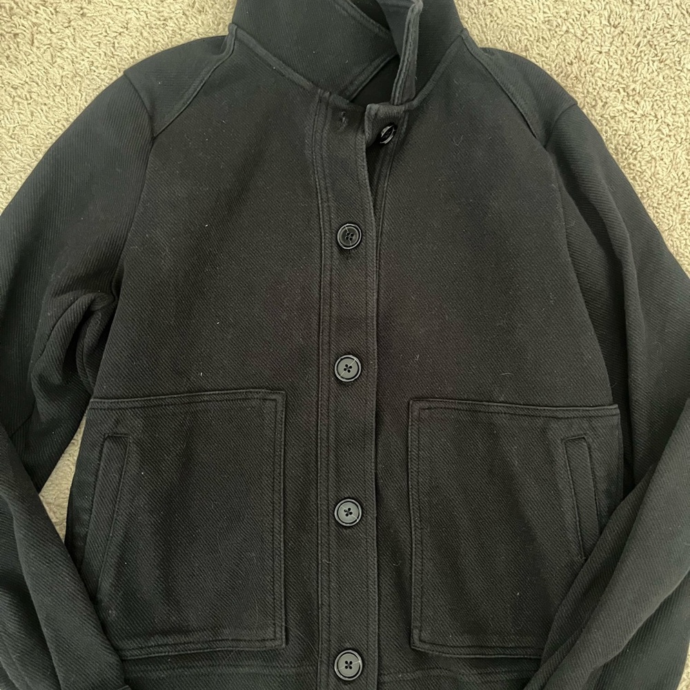Banana Republic Women’s Black Button-Up Jacket
